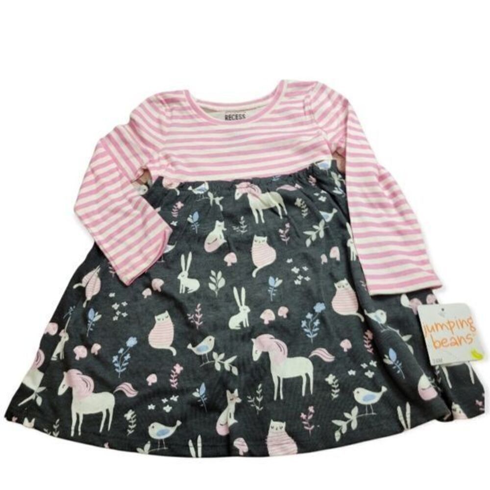 Jumping Beans Unicorn dress 24 mo